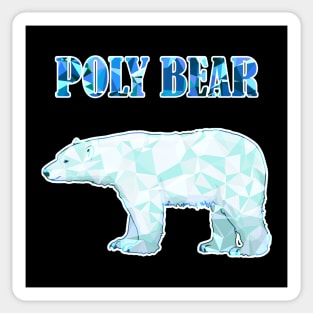 Poly Bear Sticker